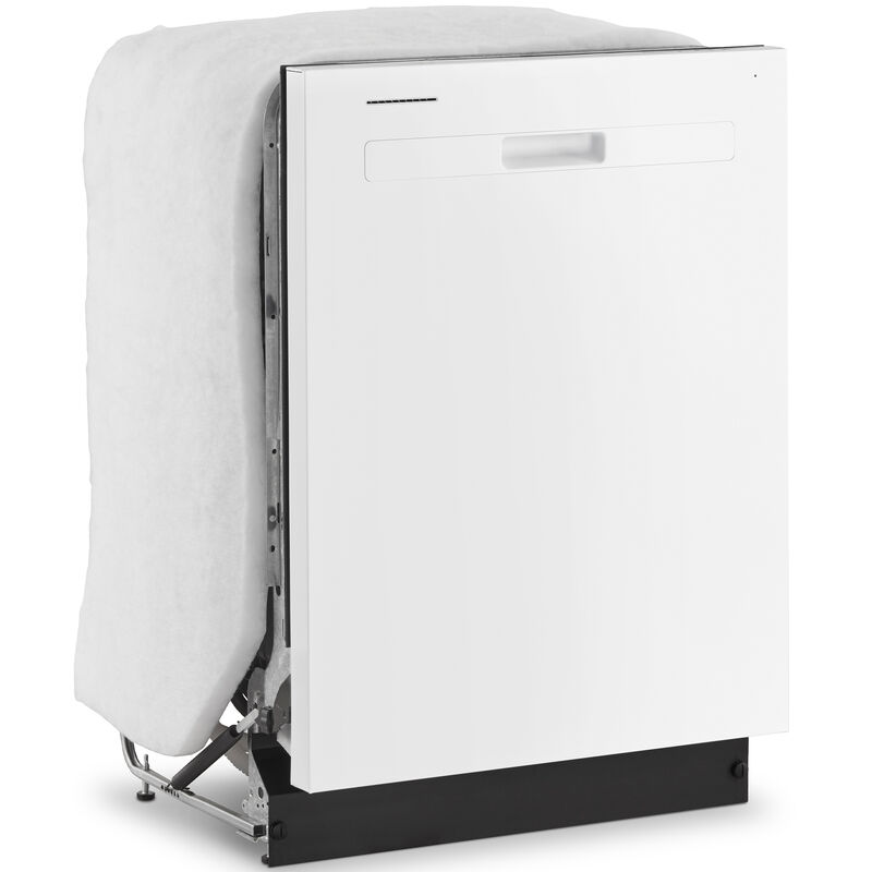 Whirlpool 24 in. Top Control Dishwasher with 55 dBa Sound Level & Pocket - White, White, hires