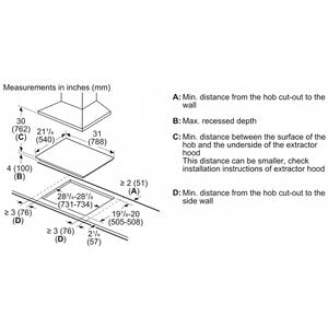 Bosch 800 Series 30 in. 4-Burner Electric Cooktop with Simmer Burner & Power Burner - Black, , hires