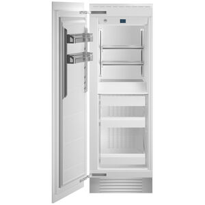 Bertazzoni 30 in. 16.8 cu. ft. Built-In Upright Freezer with Ice Maker, Adjustable Shelves & Digital Control - Custom Panel Ready, , hires