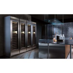 Sub-Zero Designer Series 18 in. Built-in Smart Wine Column Storage with Wood Racks, Dual Temperature Zones & 59 Bottle Capacity - Custom Panel Ready, , hires