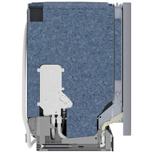 Bosch 800 Series 24 in. Top Control Smart Dishwasher with 42 dBa Sound Level, 3rd-Rack, CrystalDry & Pocket - Stainless Steel, Stainless Steel, hires
