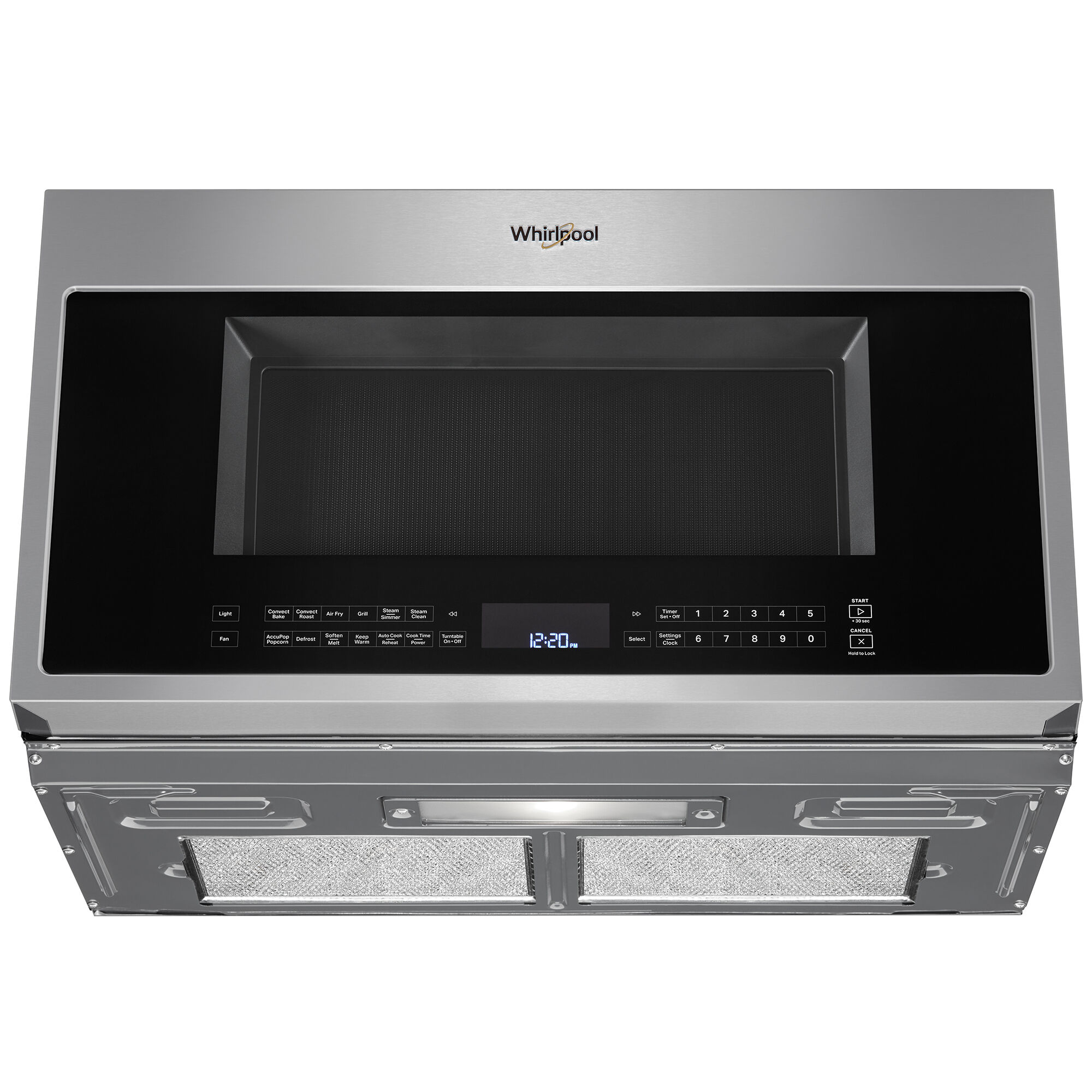 Whirlpool over the range microwave stainless steel sale