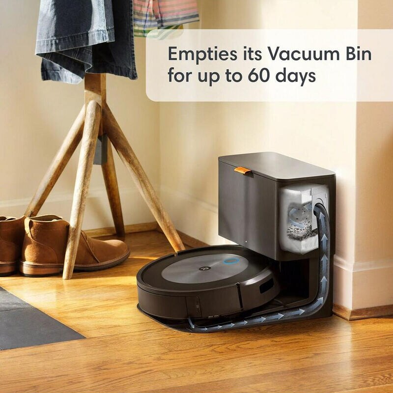 iRobot Roomba Combo j5+ Wi-Fi Connected Auto-Empty Robotic Vacuum/Mop Combo with Voice-Control & Cleaning Station, , hires