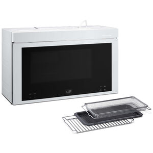 KitchenAid 30 in. 1.1 cu. ft. Over-the-Range Smart Microwave with 10 Power Levels, 400 CFM & Sensor Cooking Controls - White, White, hires