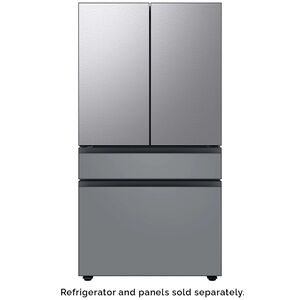 Samsung BESPOKE 4-Door French Door Top Panel for Refrigerators - Stainless Steel, , hires