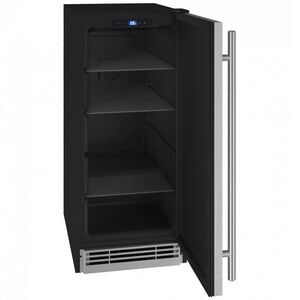 U-Line 1 Class 15 in. 3.1 cu. ft. Undercounter Refrigerator - Stainless Steel, , hires