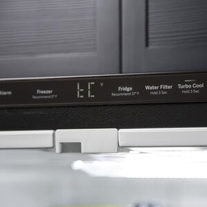 GE 33 in. 24.7 cu. ft. French Door Refrigerator with Internal Water Dispenser - White, White, hires