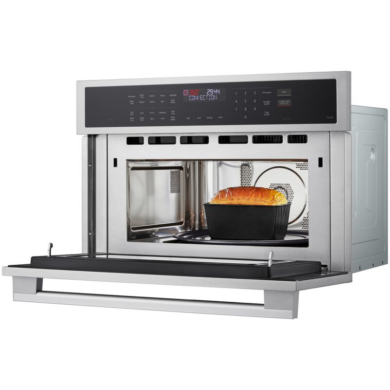 LG 30 in. 1.7 cu. ft. Smart Speed Electric Single Wall Oven with Standard Convection & Sensor Cooking - Stainless Steel, , hires