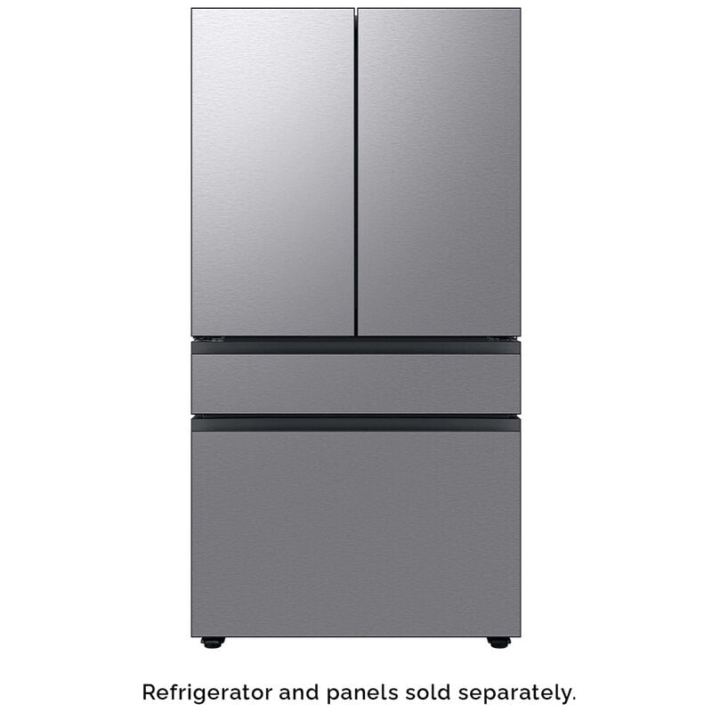 Samsung Bespoke 4-Door French Door Bottom Panel for Refrigerators - Stainless Steel, , hires