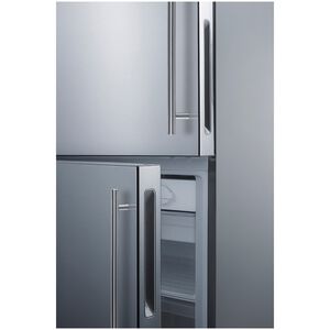 Summit 28 in. 14.6 cu. ft. Counter Depth Bottom Freezer Refrigerator - Stainless Steel, , hires