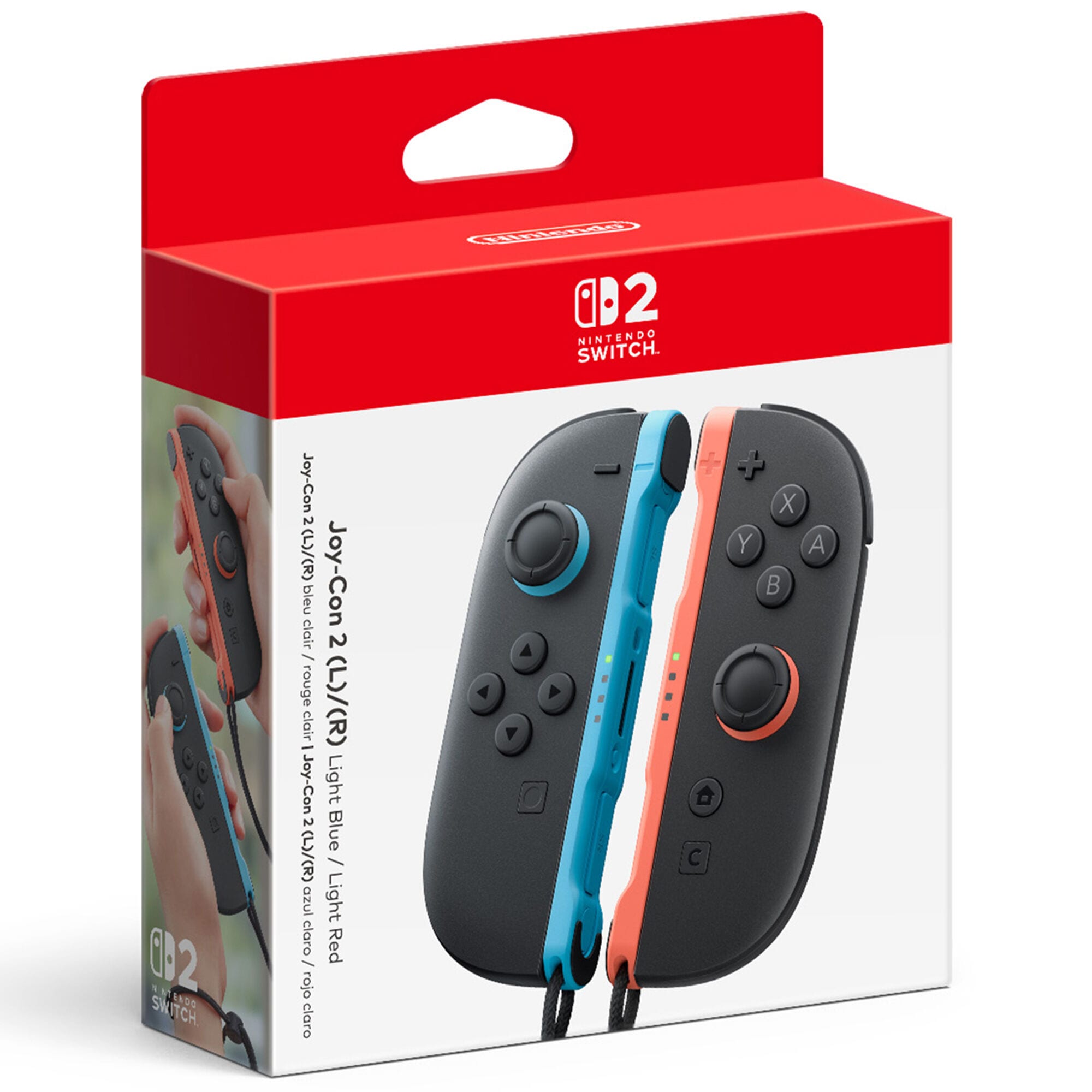 Nintendo Switch 2 Joy-Con 2 Light Blue/Light Red | P.C.