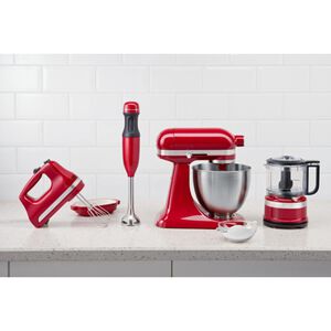 KitchenAid Ultra Power 5-Speed Electric Hand Mixer with Stainless Steel Turbo Beater - Empire Red, Empire Red, hires
