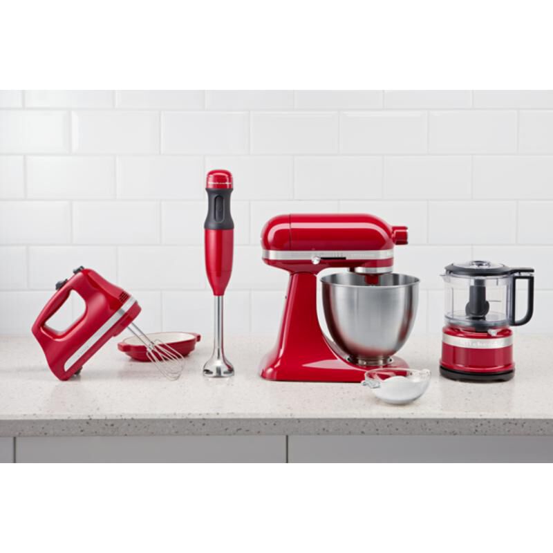 KitchenAid Ultra Power 5-Speed Electric Hand Mixer with Stainless Steel Turbo Beater - Empire Red, Empire Red, hires