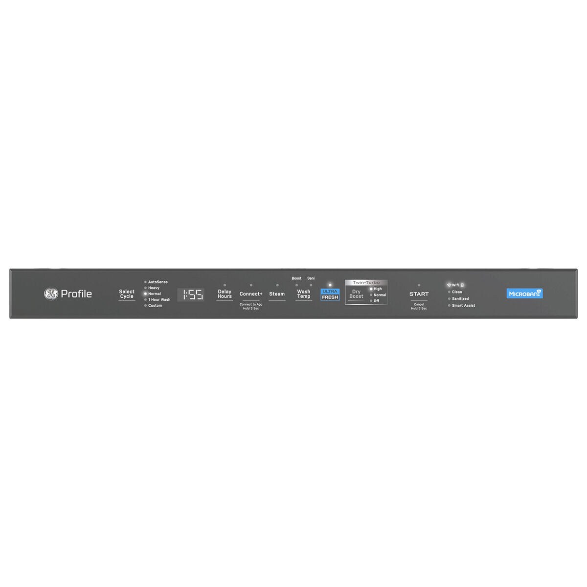 GE Profile 24 in. Top Control Smart Dishwasher with 39 dBA