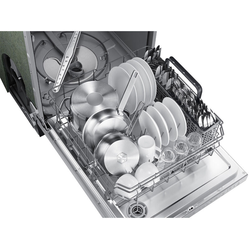 Samsung 24 in. Top Control Dishwasher with 53 dBa Sound Level - Stainless Steel, , hires