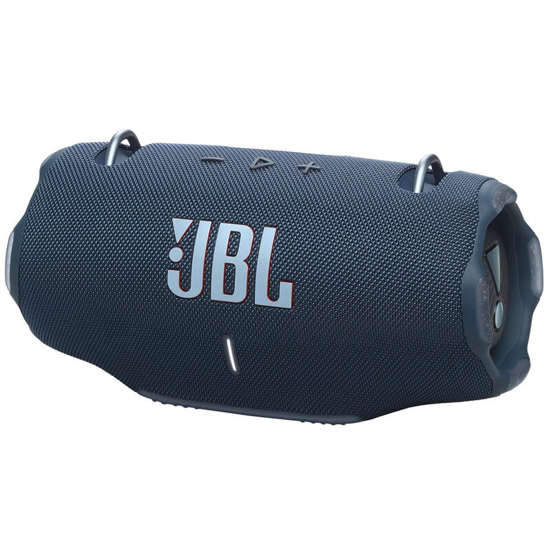 JBL Xtreme 4 Portable Waterproof Speaker with Massive JBL Pro Sound & Convenient Shoulder Strap - Blue, Blue, hires