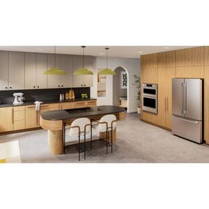 KitchenAid 36 in. 4-Burner Induction Cooktop with Bridge XL Even-Heat Zone, Downdraft, Simmer & Power Burner - Black, , hires