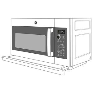 GE Profile 30 in. 2.2 cu. ft. 1000W Over-the-Range Microwave with 400 CFM & Sensor Cooking - Stainless Steel, , hires