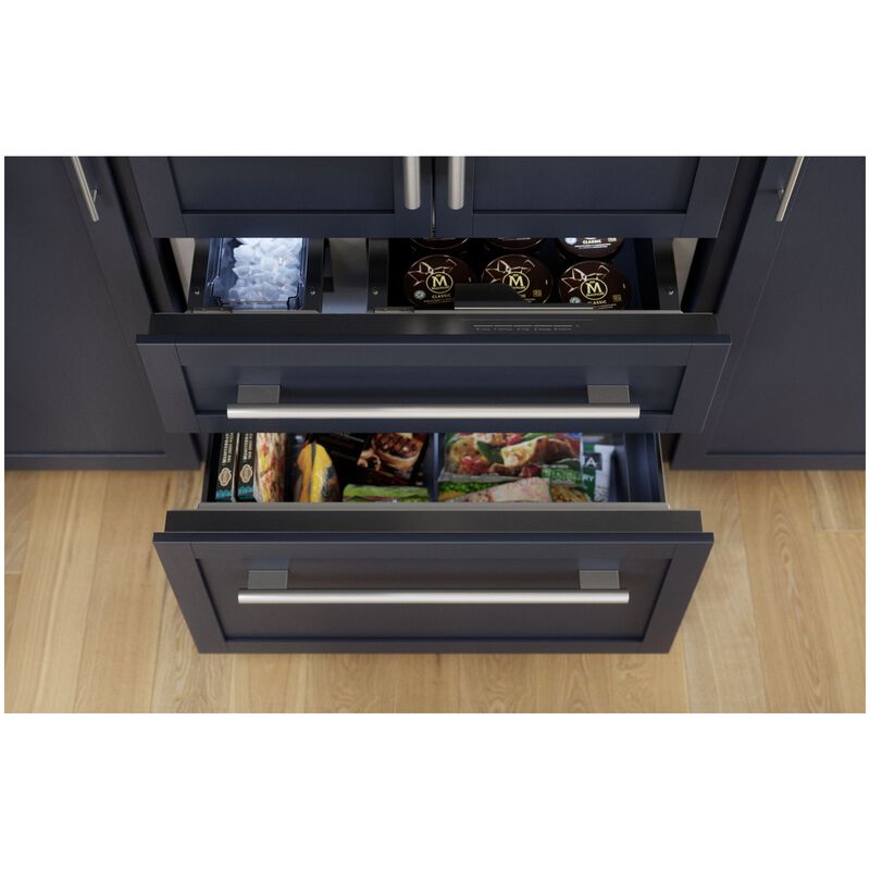 Thermador Freedom Collection 36 in. 18.8 cu. ft. Built-In Smart Counter Depth 4-Door French Door Refrigerator with Internal Water Dispenser - Custom Panel Ready, , hires