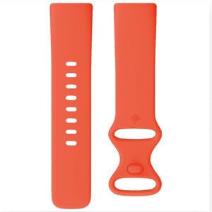 Fitbit Charge 6 Advanced Fitness & Health Tracker - Coral / Champagne Gold Aluminum, , hires