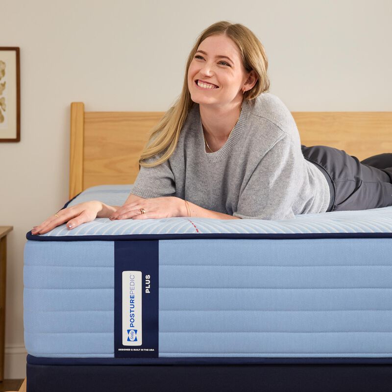 Sealy Plainfield Posturepedic Plus Plush Innerspring Twin XL Size Mattress, , hires