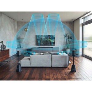 Sony 100 W Additional Wireless Rear Speakers Kit - Black, , hires