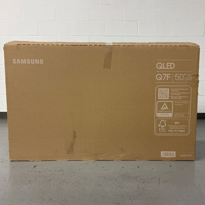 Samsung - 50" Class Q7F QLED 4K UHD Samsung Vision AI Smart TV (Open Box Excellent Condition), , hires