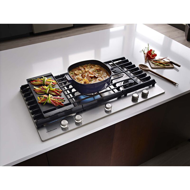 Stainless Countertop Jet Double Burner Drop-In Propane LP Stovetop Stoves  Cooker