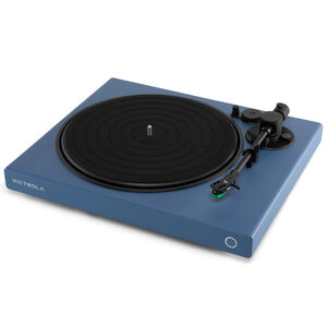 Victrola Wave Bluetooth Turntable with Auracast - Blue, , hires