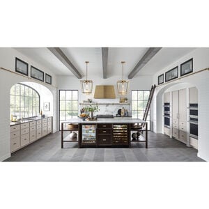 Monogram Statement Series 30 in. 1.3 cu. ft. Steam Electric Single Wall Oven with True European Convection - Stainless Steel, , hires