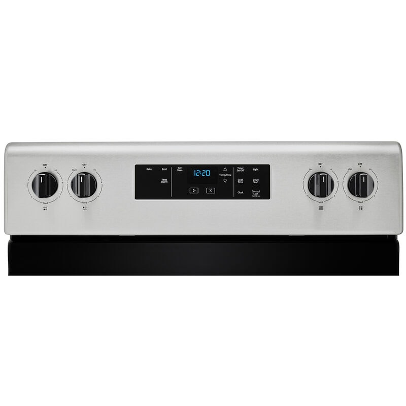 Whirlpool 30 in. 4.8 cu. ft. Electric Range with Coil Burners - Stainless Steel, , hires