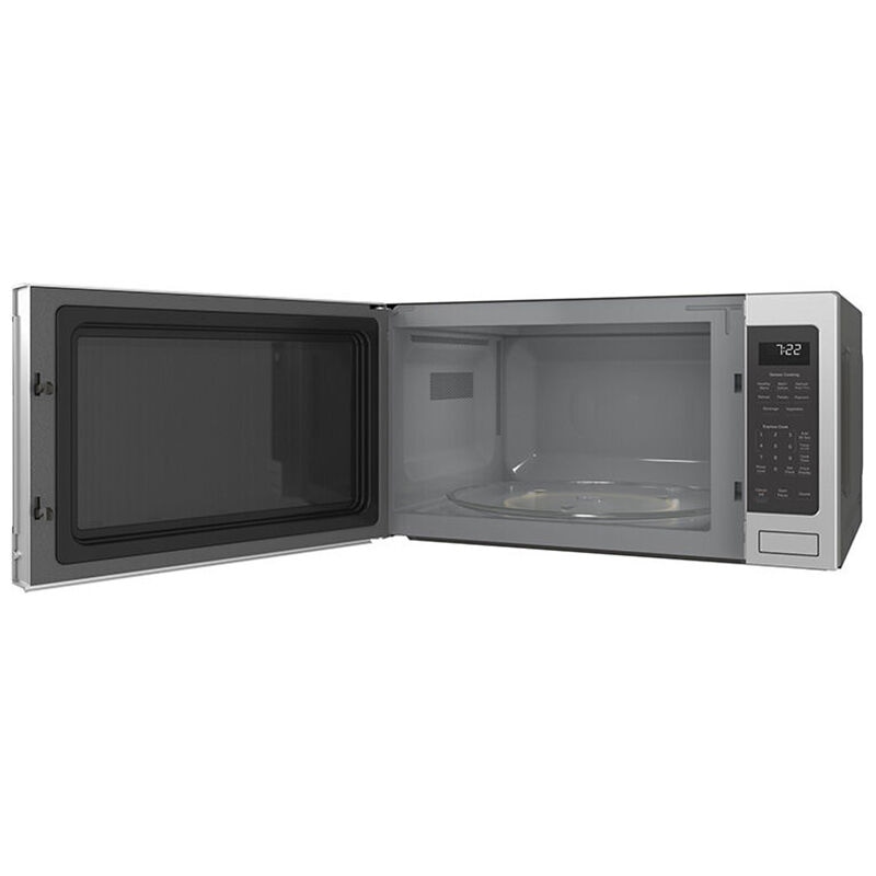 GE Profile 24 in. 2.2 cu.ft Countertop Microwave with 10 Power Levels & Sensor Cooking Controls - Stainless Steel, Stainless Steel, hires