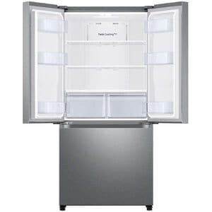 Samsung 33 in. 17.5 cu. ft. Smart Counter Depth French Door Refrigerator with Ice Maker - Fingerprint Resistant Stainless Steel, Fingerprint Resistant Stainless, hires