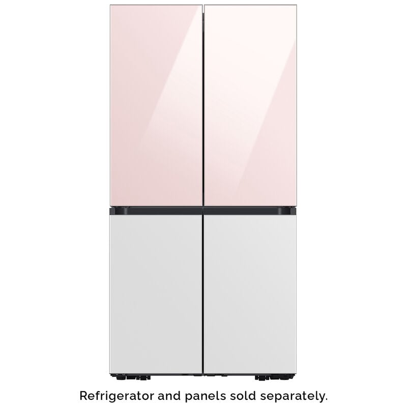 Samsung BESPOKE 4-Door Flex Bottom Panel for Refrigerators - White Glass, , hires