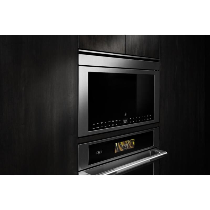 JennAir Rise 30 in. 1.1 cu. ft. 950W Smart Built-In Microwave with Convection & Sensor Cooking - Stainless Steel, , hires