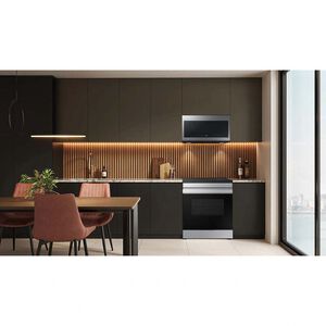 Samsung 30 in. 2.1 cu. ft. Over-the-Range Smart Microwave with 10 Power Levels, 400 CFM & Sensor Cooking Controls - Stainless Steel, Stainless Steel, hires