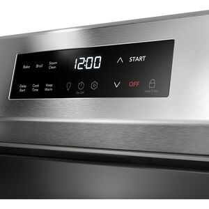 Frigidaire 30 in. 5.1 cu. ft. Oven Freestanding Natural Gas Range with 5 Sealed Burners - Stainless Steel, , hires