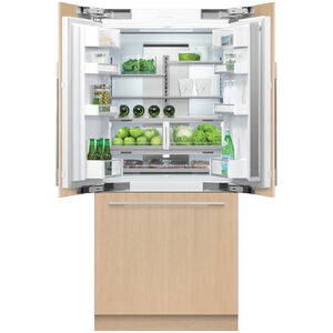 Fisher & Paykel Series-7 Integrated 36 in. 17.0 cu. ft. Built-In Counter Depth French Door Refrigerator with Ice Maker - Custom Panel Ready, , hires