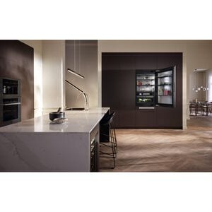 Miele MasterCool Series 30 in. 16.5 cu. ft. Built-In Smart Counter Depth Bottom Freezer Refrigerator with Internal Water Dispenser - Custom Panel Ready, , hires