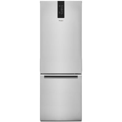 Whirlpool 24 in. 12.9 cu. ft. Counter Depth Garage Ready Bottom Freezer Refrigerator - Fingerprint Resistant Stainless Steel | WRB533CZJZ