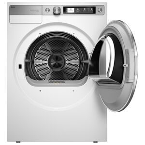 Asko 7-Series 24 in. 5.2 cu. ft. Smart Stackable Electric Dryer with Sensor Dry - White, , hires