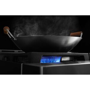 KitchenAid 36 in. 5.1 cu. ft. Smart True European Convection Gas Range with 6 Sealed Burners - Ink Blue, Ink Blue, hires
