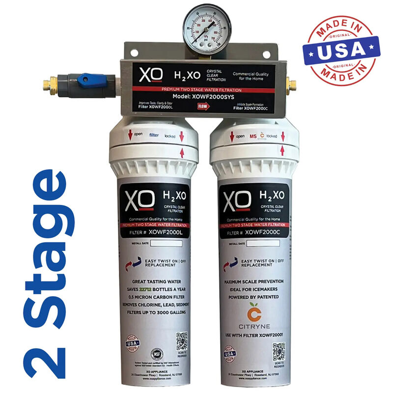 XO Dual Stage Home Water Filtration System, , hires