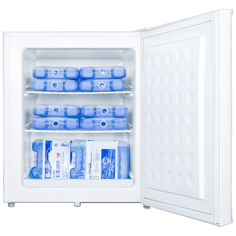 Summit 19" 1.8 Cu. Ft. Upright Compact Freezer - White, , hires