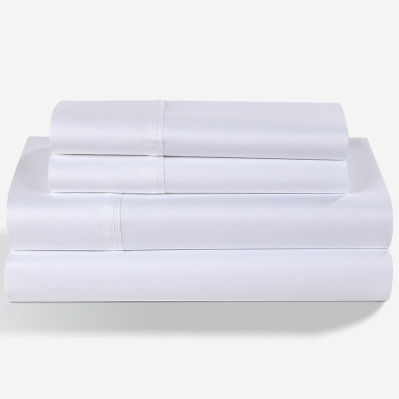 BEDGEAR Hyper-Cotton Performance Split Head Cal King Size Sheet Set - White, , hires