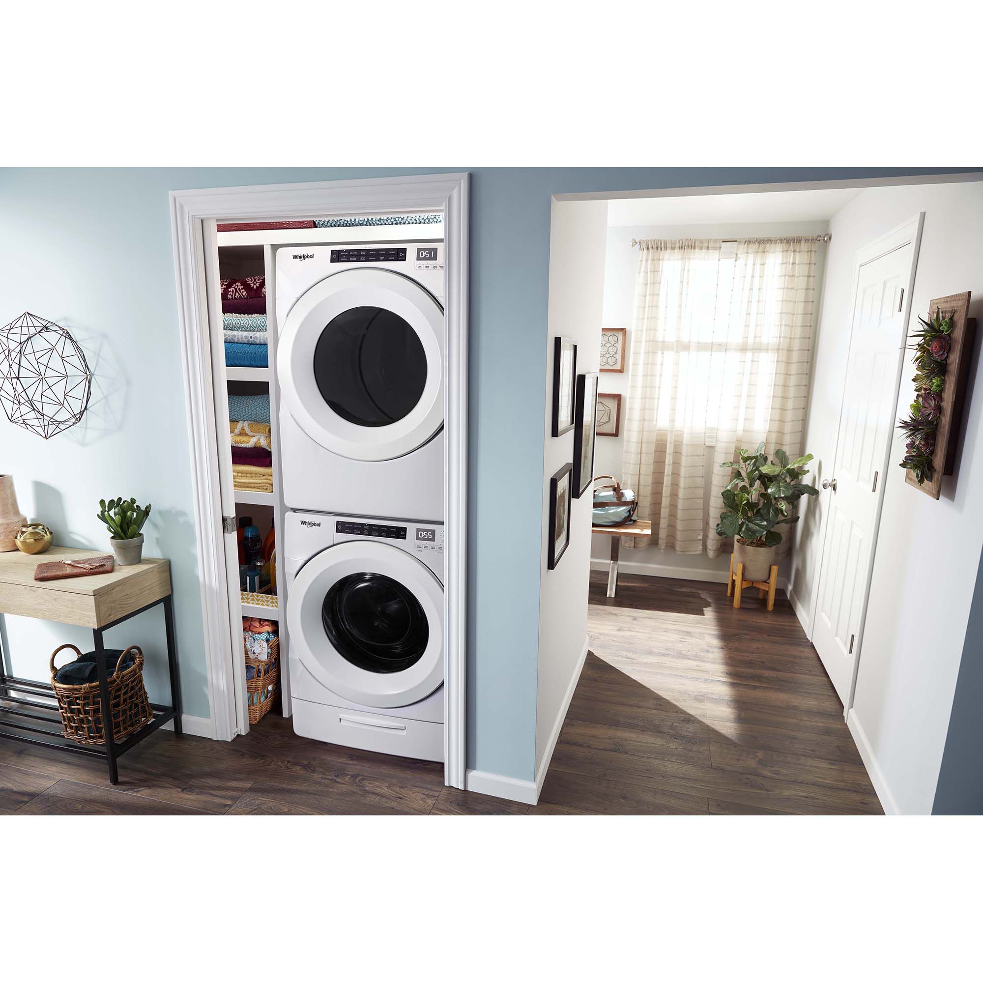 Whirlpool stackable washer and dryer dimensions sale