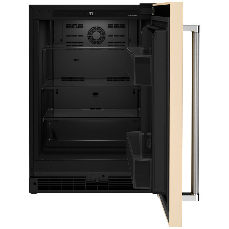 KitchenAid 24 in. 5.0 cu. ft. Built-In Undercounter Refrigerator Right Hinged - Custom Panel Ready, Custom Panel Required, hires