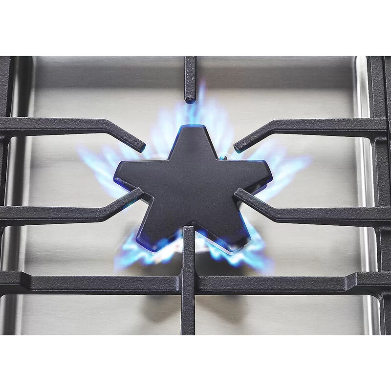 Thermador Masterpiece Series 36 in. 5-Burner Natural Gas Cooktop with Simmer Burner & Power Burner - Stainless Steel, , hires