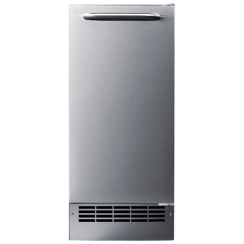 Summit 15 in. Built-In Undercounter Ice Maker with 22 lb. Ice Storage - Stainless Steel, , hires