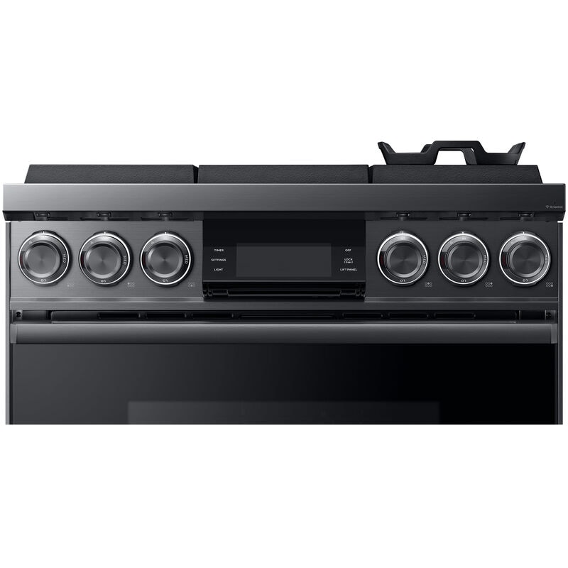 Dacor Contemporary 36 in. 5.4 cu. ft. Smart Dual Convection Gas Range with 6 Sealed Burners - Graphite Stainless, , hires